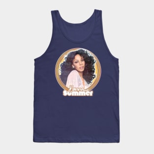 Donna Summer // Retro Style Fan Art Design Tank Top